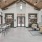 spacious clubhouse with vaulted ceiling